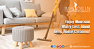 Home Cleaning - Floor Cleaning - Marble Polishing Services | Themaids.in: Enjoy Monsoon; Worry Less About Deep House ...
