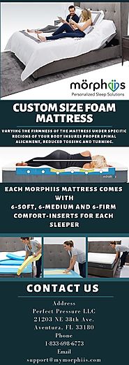 The Morphiis Custom Size Foam Mattress