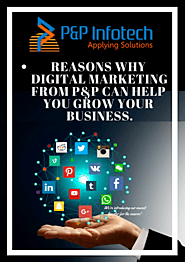 5 Reasons Why Digital Marketing From P&P Can Help You Grow Your Business