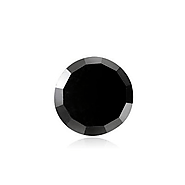 Round Rose Cut Black Diamond In 0.66 Carats For Unique Jewelry