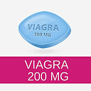 Viagra (Sildenafil Citrate) 200 mg Tablets - online med store
