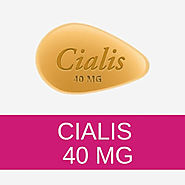 Cialis (Tadalafil) 40mg Tablets - online med store