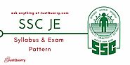 SSC JE SYLLABUS 2019 Notification, Exam Dates, Syllabus & Pattern
