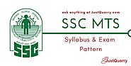 SSC MTS SYLLABUS 2019 Detailed Syllabus & Exam Pattern -JustQuarry