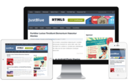 JustBlue – Responsive WordPress Theme