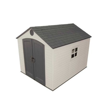 lifetime outdoor storage shed 60333 10 x 8 desert sand