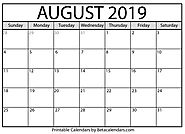 August 2021 Calendar - Beta Calendars
