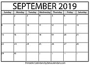 September 2021 Calendar - Beta Calendars