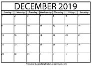 December 2021 Calendar - Beta Calendars