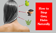 Natural Remedy - Turn Grey Hair Back to Natural Color, Amla, Henna