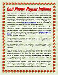 Cell Phone Repair Indiana