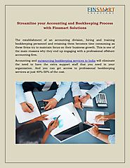 Streamline your Accounting and Bookkeeping Process with Finsmart Solutions by Finsmartsolutions - Issuu