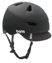 Bern Brentwood Summer Matte Helmet with Visor, Matte Black, X-Large