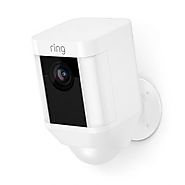RING-8SB1S7-WEU0 Ring Battery Spotlight Camera - White | Electrical Supplies