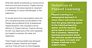 What is flipped learning?