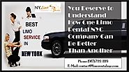 New York Limo Service: You Deserve to Understand How One Limo Rental NYC Company Can Be Better Than Another