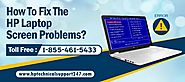How to fix +1-855-461-5433 the HP Laptop screen problems? | Technical Support