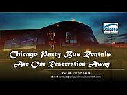 Chicago Party Bus Rentals Are One Reservation Away