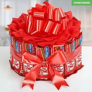 Buy/Send Sweet KitKat Bouquet - YuvaFlowers