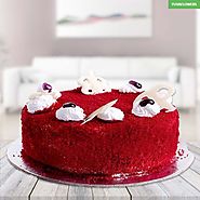 Half kg Red velvet Cake