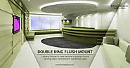 By using Double Ring Flush Mount you can make your space aesthetic