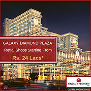 Galaxy Diamond Plaza| Commercial Property at Noida Extension| Nearby Gaur Chowk
