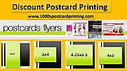 Full Color Discount Postcard Printing