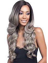 Ombre Artificial Lace Front Wigs