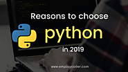Reasons to Choose Python in 2019
