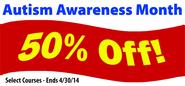 Autism Awareness Month Continuing Education Specials at PDResources