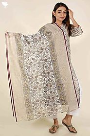 Buy New Arrivals Cotton Dupattas for Women at Kilol