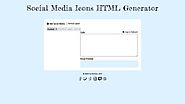 iframely: Social Media Icons HTML Generator