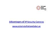 Advantages of ip security cameras