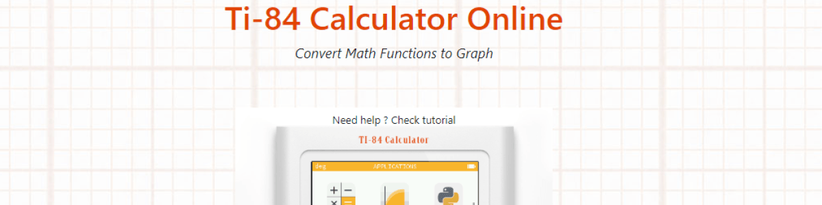 ti 84 calculator online simulator