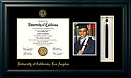 University of California Los Angeles Diploma Frames with Portrait and Tassel