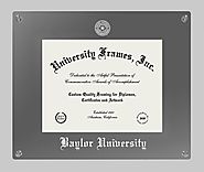 Baylor University Lucent Clear-Over-Smoke Frame