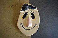 Funny Face Boy made up of 100% recycled paper mache