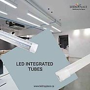 ETL and DLC Listed LED Integrated Tubes At Best Deals Online