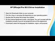HP Officejet Pro 9015 First Time Installation | 123.hp.com/ojpro9015