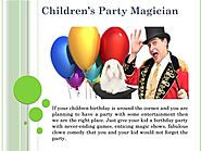 Children’s party Magician by Rumple Friends - Issuu