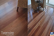 Solid hardwood Turpentine floor
