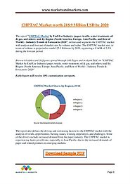 CHPTAC Market by End-Use Industry by Geography - 2020 |authorSTREAM