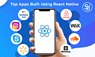 Top Mobile Apps Built Using the React Native - Semidot Infotech