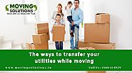 The ways to transfer your utilities while moving - Social-Shopping