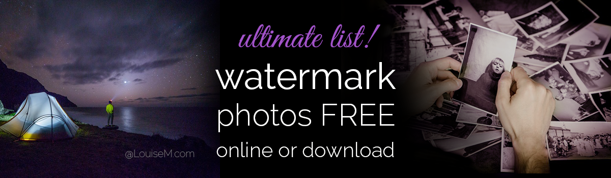 Headline for Watermark Photos FREE with the Best Watermark Tools