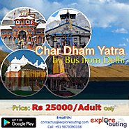 CharDham Yatra Package by Bus from Delhi