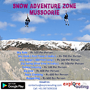 Snow Adventure Zone Mussoorie