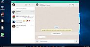 Use WhatsApp on your Computer Without Any Emulator Software or Browser In Windows 10 | gettechsupport.in-a place for ...