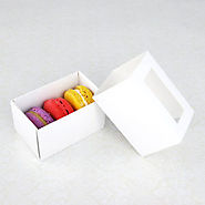 Get your macrons be packed in Custom Printed French Macaron Boxes