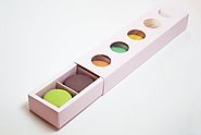 Get custom macaron boxes in different colors & styles to attract customers